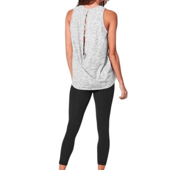 LULULEMON ATHLETICA Low Key Tank 'Silver Size 10 - Picture 2 of 5